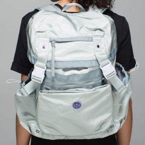 ***RARE**** Lululemon Athletica Yogini Backpack in Mint/blue like Color